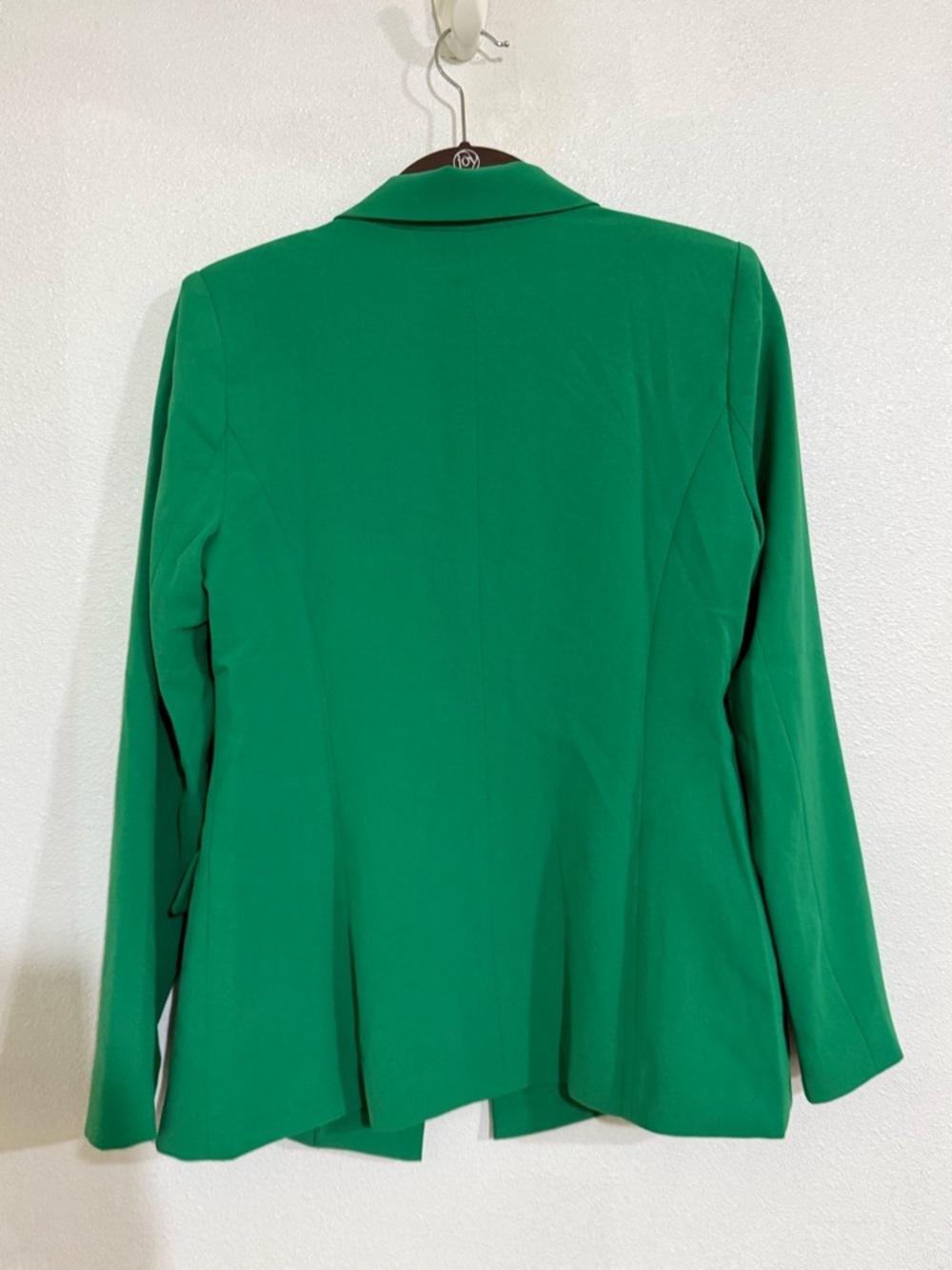 Olivia Grey Women's Emerald Green Tailored open Blazer S - Picture 4 of 4